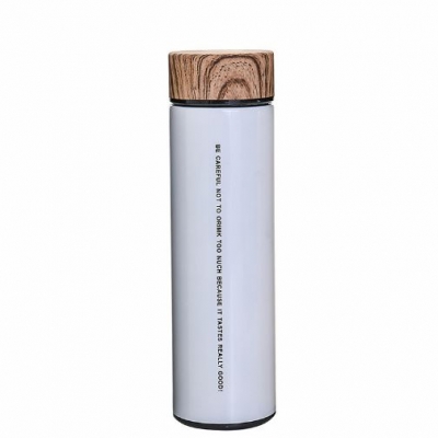 木紋杯蓋保溫瓶